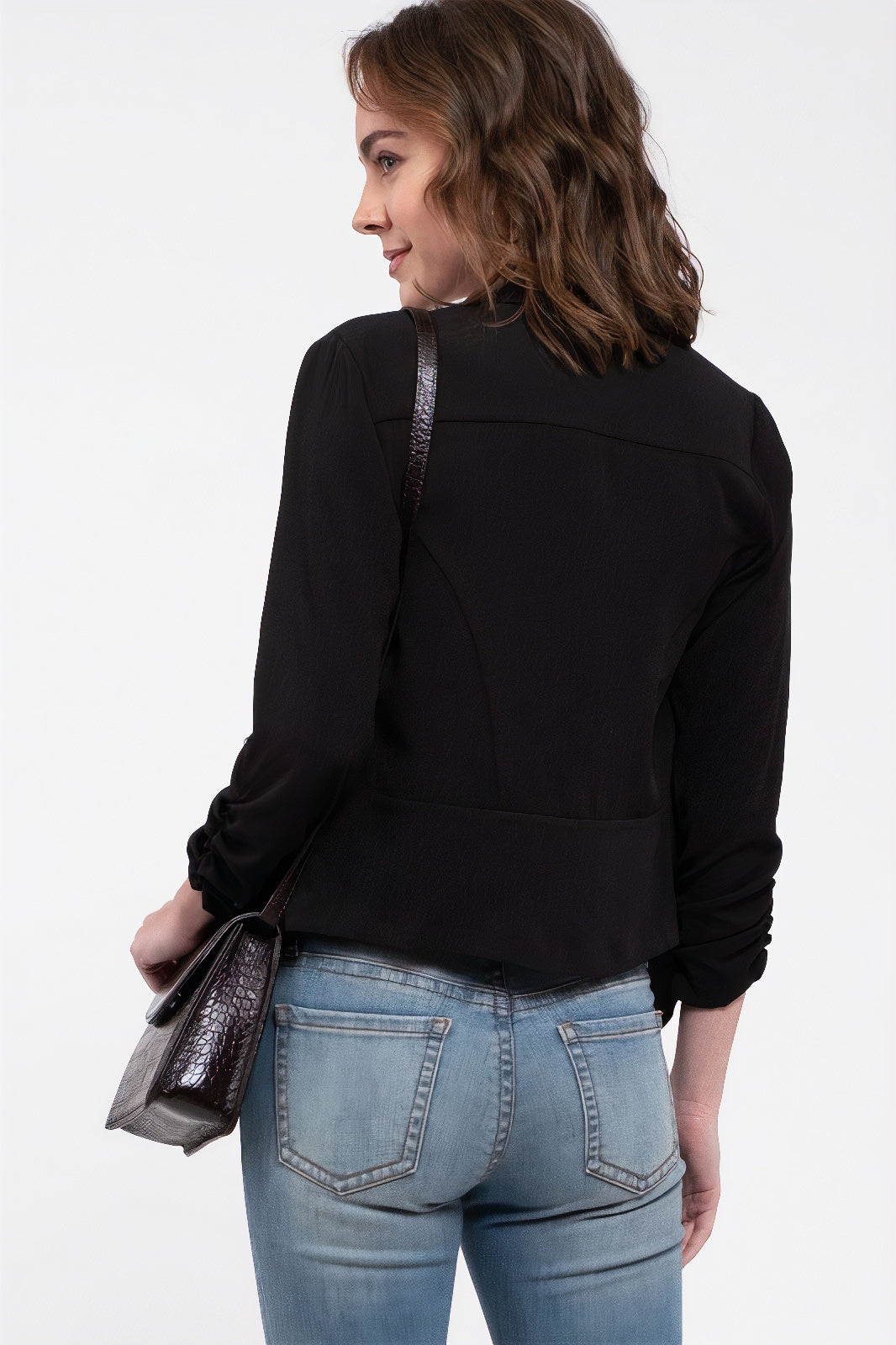 Sleek Collar Jacket