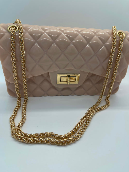 Jelly Gold Chain Bag