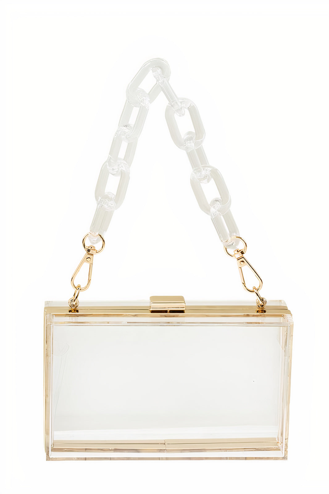 Diana Clear Clutch